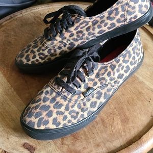 Vans Cheetah Print Sneakers